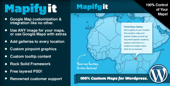 Mapify.it: Customized Google Maps for WordPress