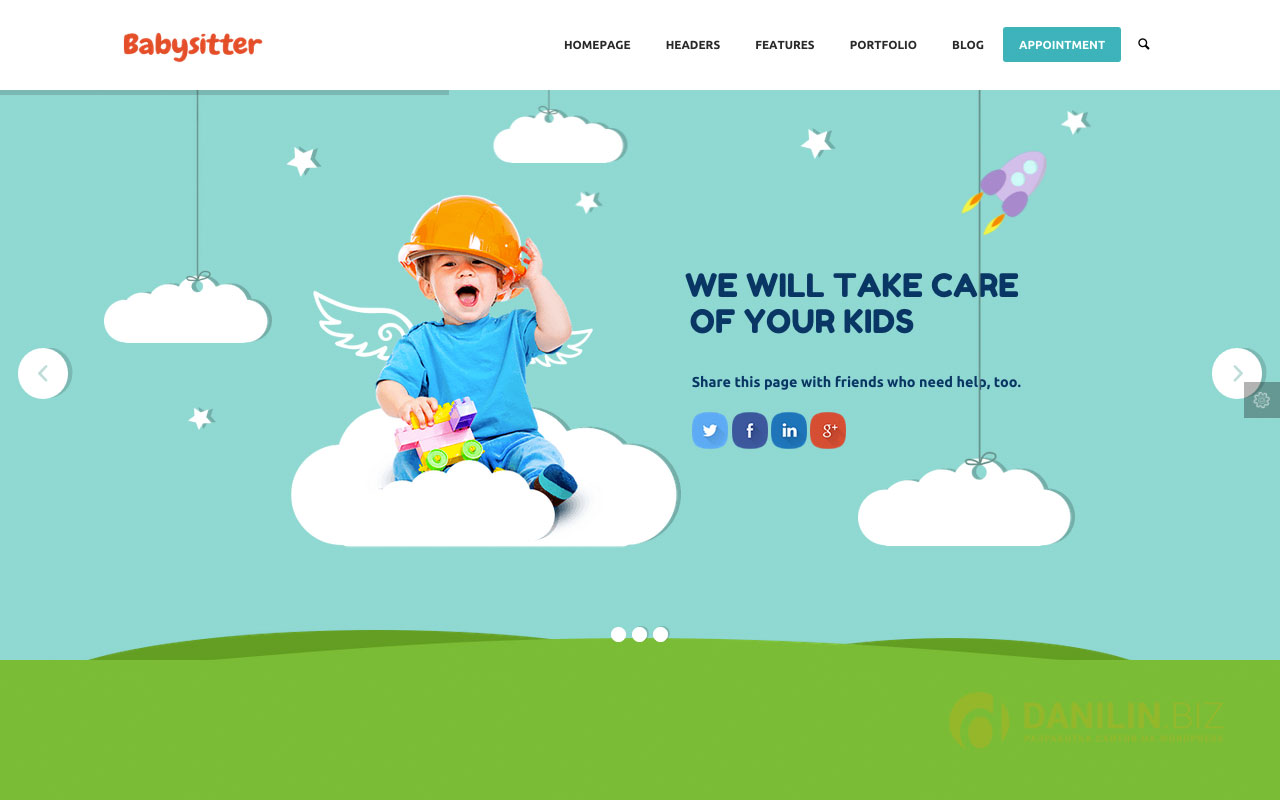 Kids Care — Multi-Purpose Children WordPress Theme