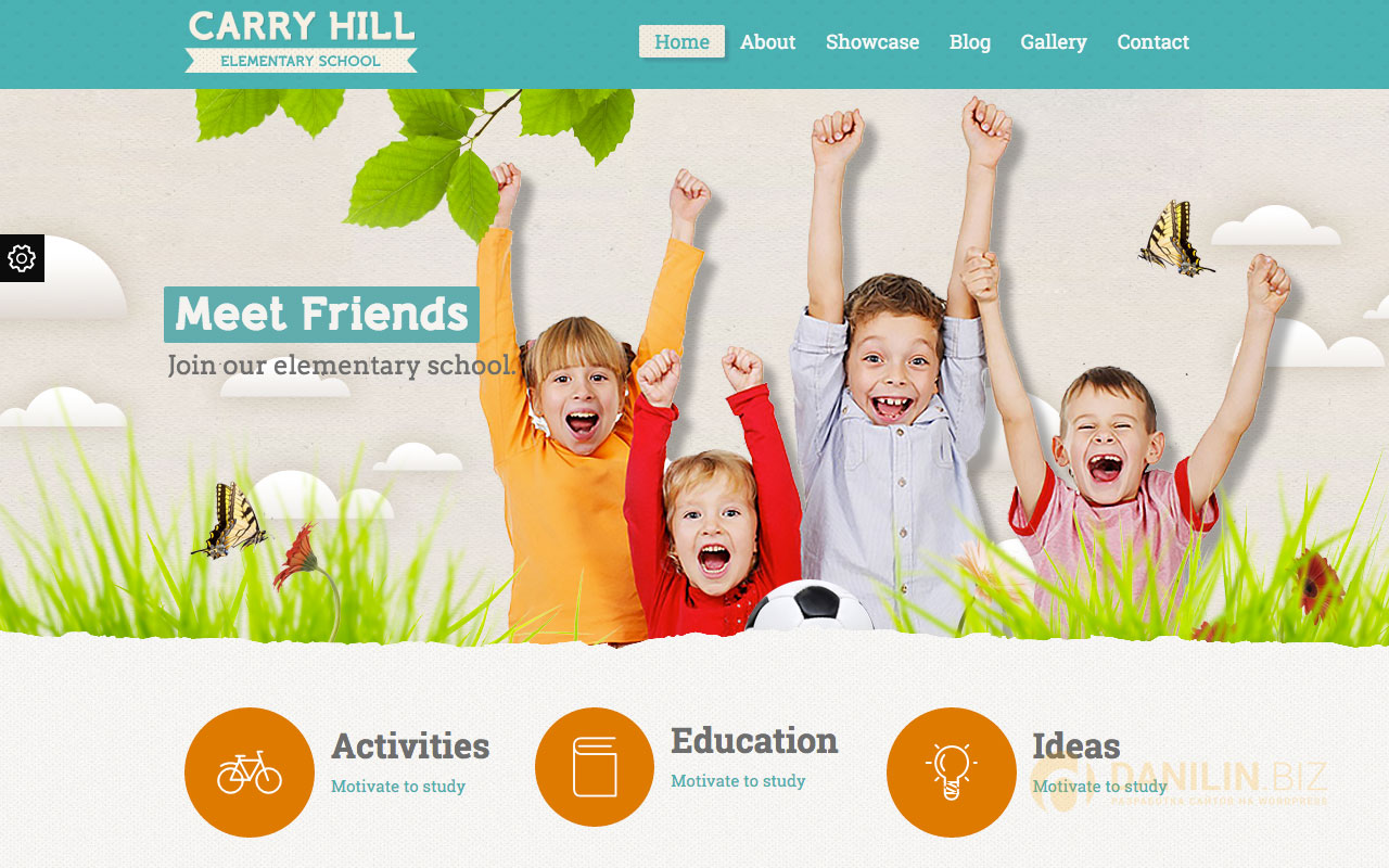 Carry Hill School — Responsive WordPress Theme