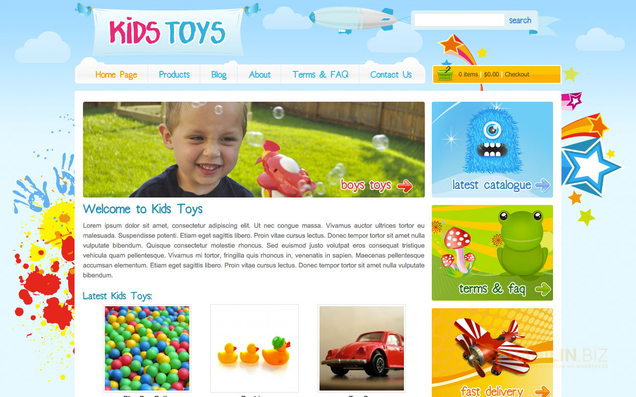 Kids Toys — WordPress Shop Theme