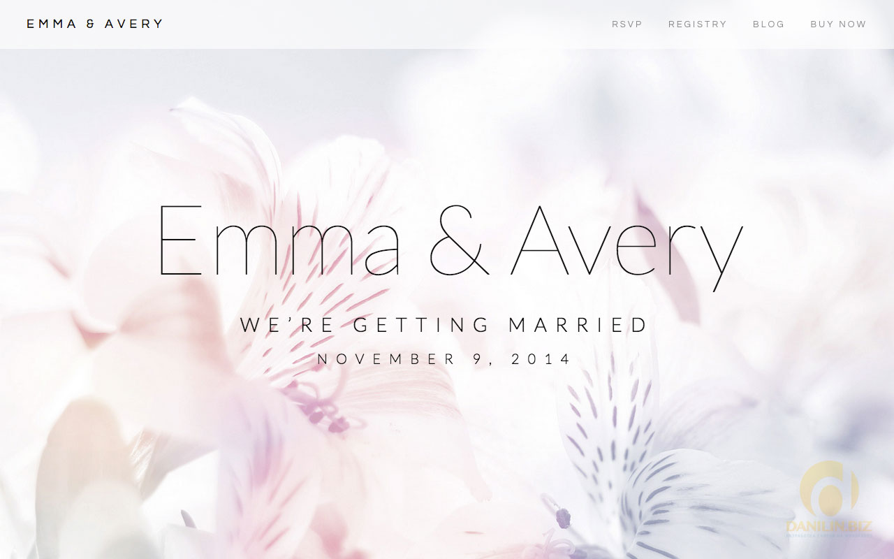 20 лучших свадебных шаблонов сайтов для WordPress 2014-2015