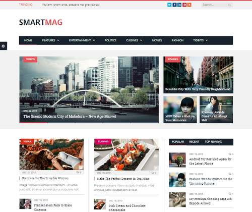 SmartMag - Журнальная тема WordPress