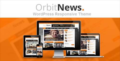 Orbit News Блоговая тема в журнальном стиле