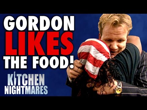 6 Times Gordon Ramsay Actually LIKED THE FOOD | Kitchen Nightmares COMPILATION