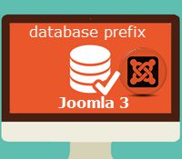 изменить префикс базы данных Joomla
