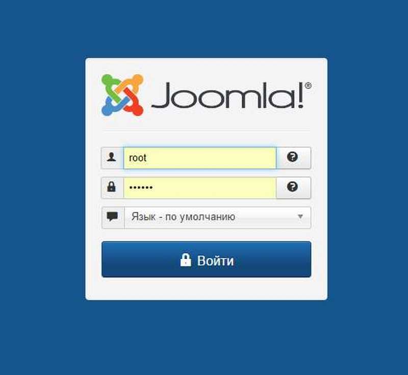 Создание категории Joomla