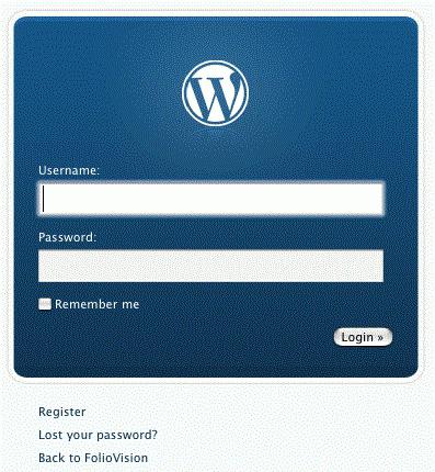 wordpress как зайти в админку