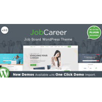 JobCareer адаптивный шаблон тема wordpress