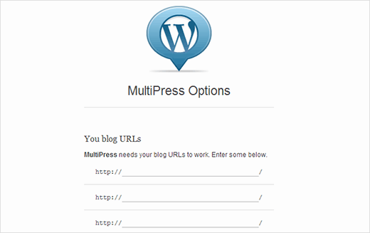 multipress расширение для WordPress
