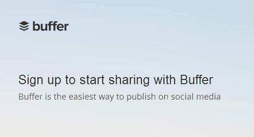 Buffer - сервис для планирования публикации контента