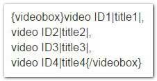 Расширение Joomla - Videobox