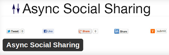 async-social-sharing