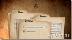 WpMen - Настройка шаблона WordPress