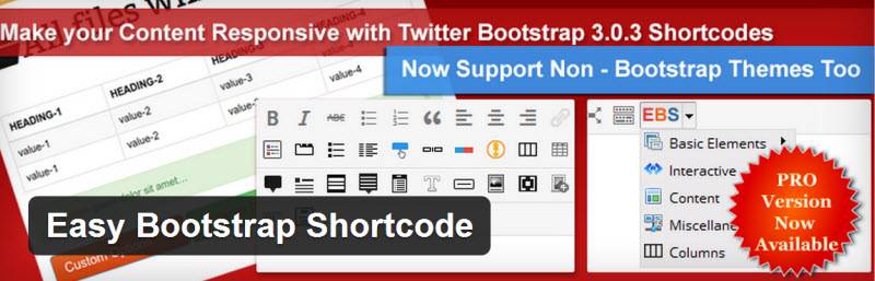 Easy Boostrap Shortcodes