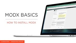 Installing MODX