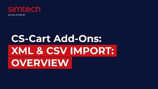 CS-Cart add-ons: XML & CSV Import: Import with options