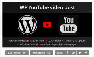 YouTube WordPress Plugin