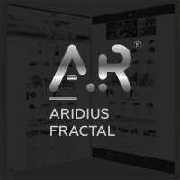 Адаптивный, многомодульный шаблон Aridius Fractal для OpenCart 3.x