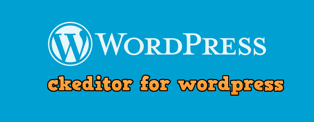 редактор CKEditor для WordPress
